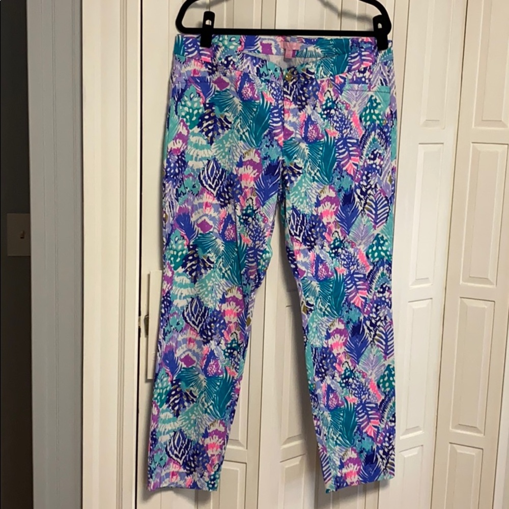 Lilly Pulitzer Multicolor Ankle Pants